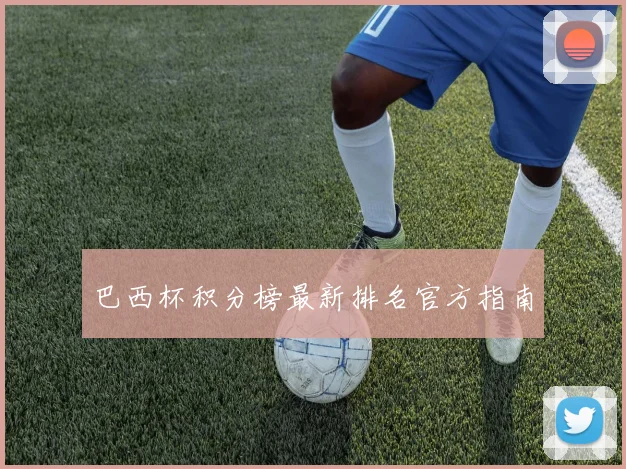 巴西杯积分榜最新排名官方指南